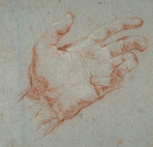 Tiepolo Giovanni Battista - Etude de main