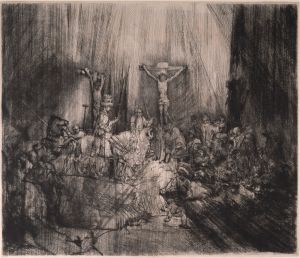 Rembrandt (Harmensz Van Rijn) - The Three Crosses